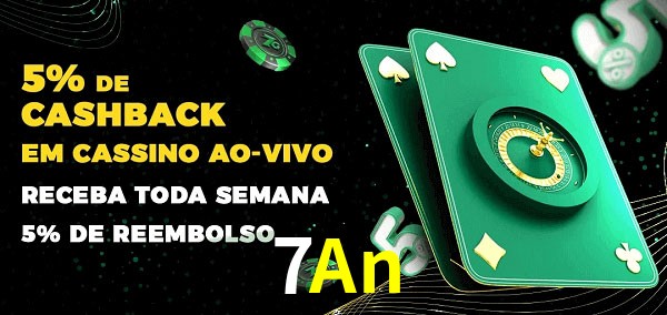 Promoções do cassino ao Vivo 7An